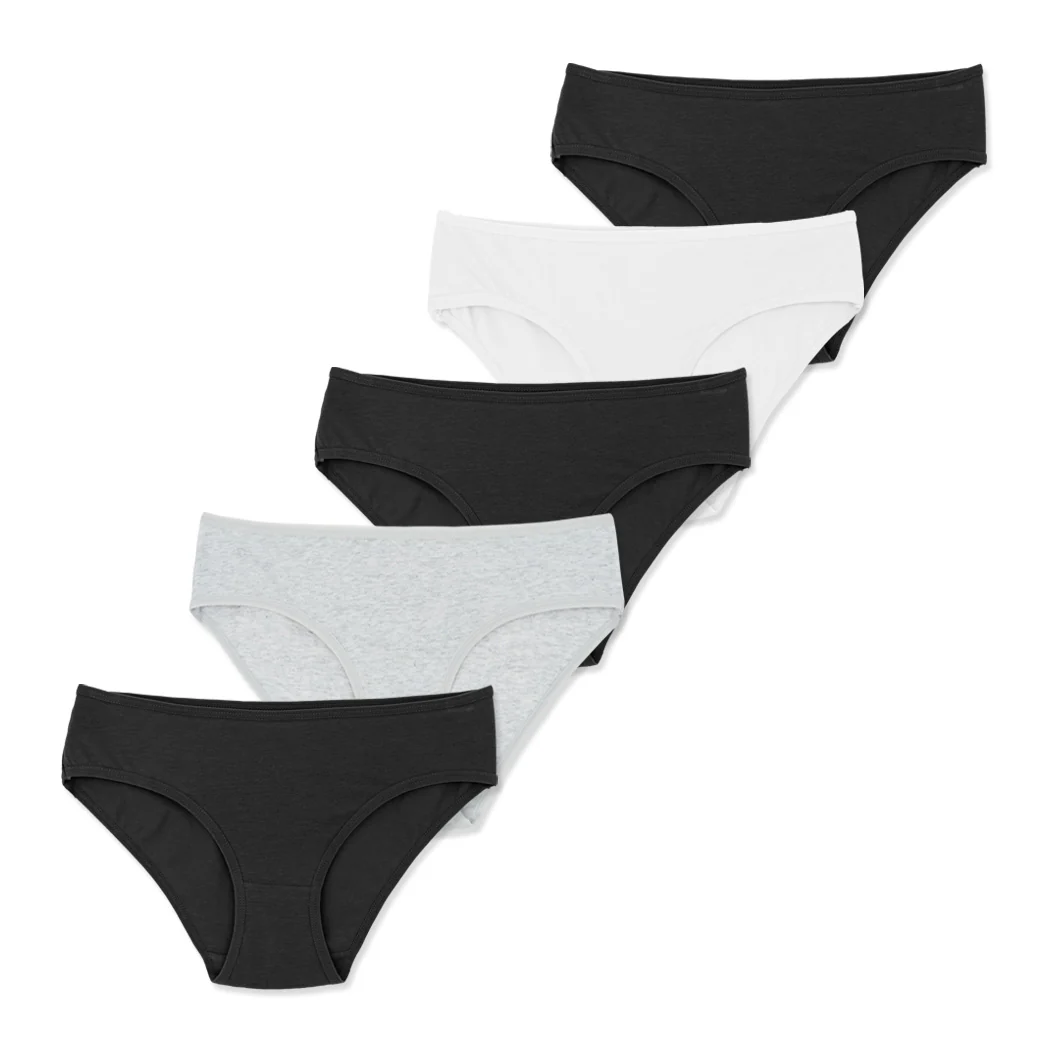 מארז 5 תחתוני היפסטר כותנה-לייקרה - Image 3