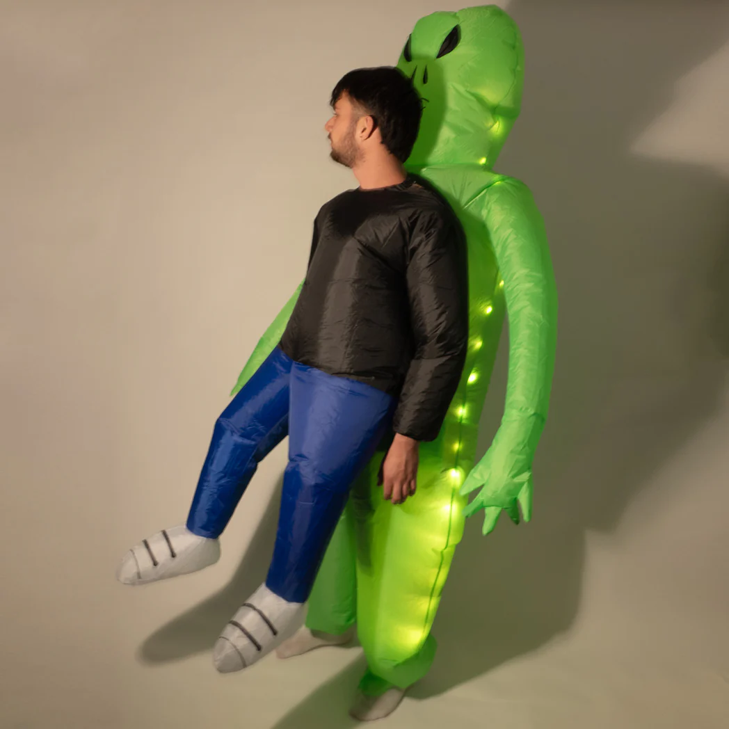 תחפושת מתנפחת חיזר מואר LED מידת בוגרים - Image 3
