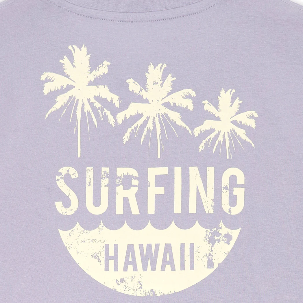 חולצה מודפסת דו צדדית Surfing Hawaii גברים S-XXL - Image 5