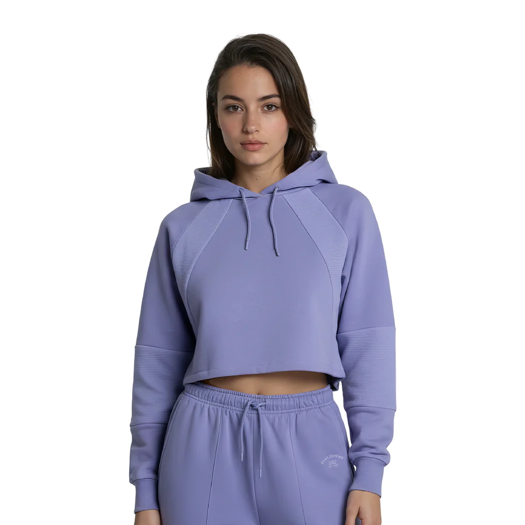 קפוצ'ון שילוב בד רקום Sport Couture נשים