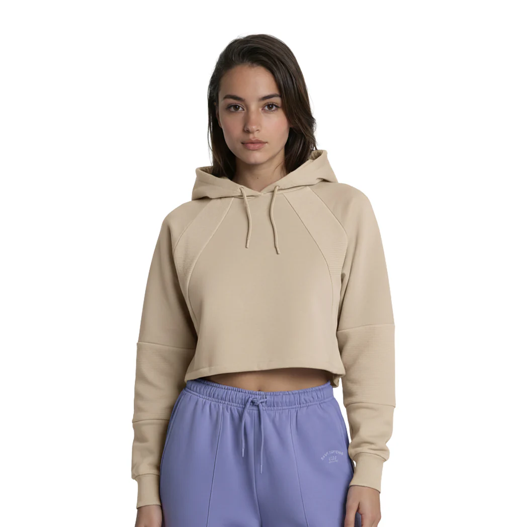 קפוצ'ון שילוב בד רקום Sport Couture נשים - Image 6