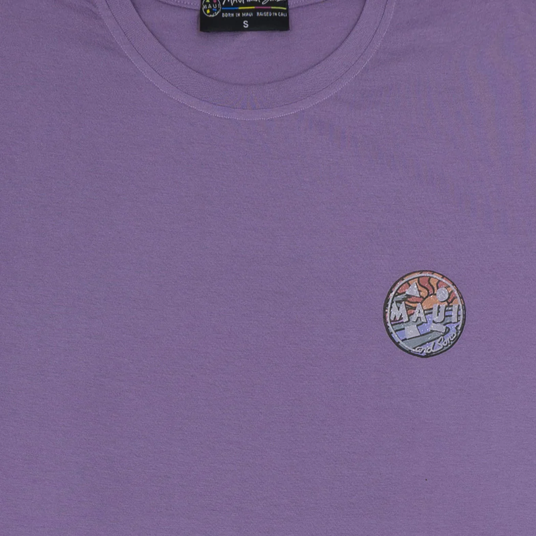 חולצה סגולה מודפסת Maui And Sons גברים S-XXXL - Image 3