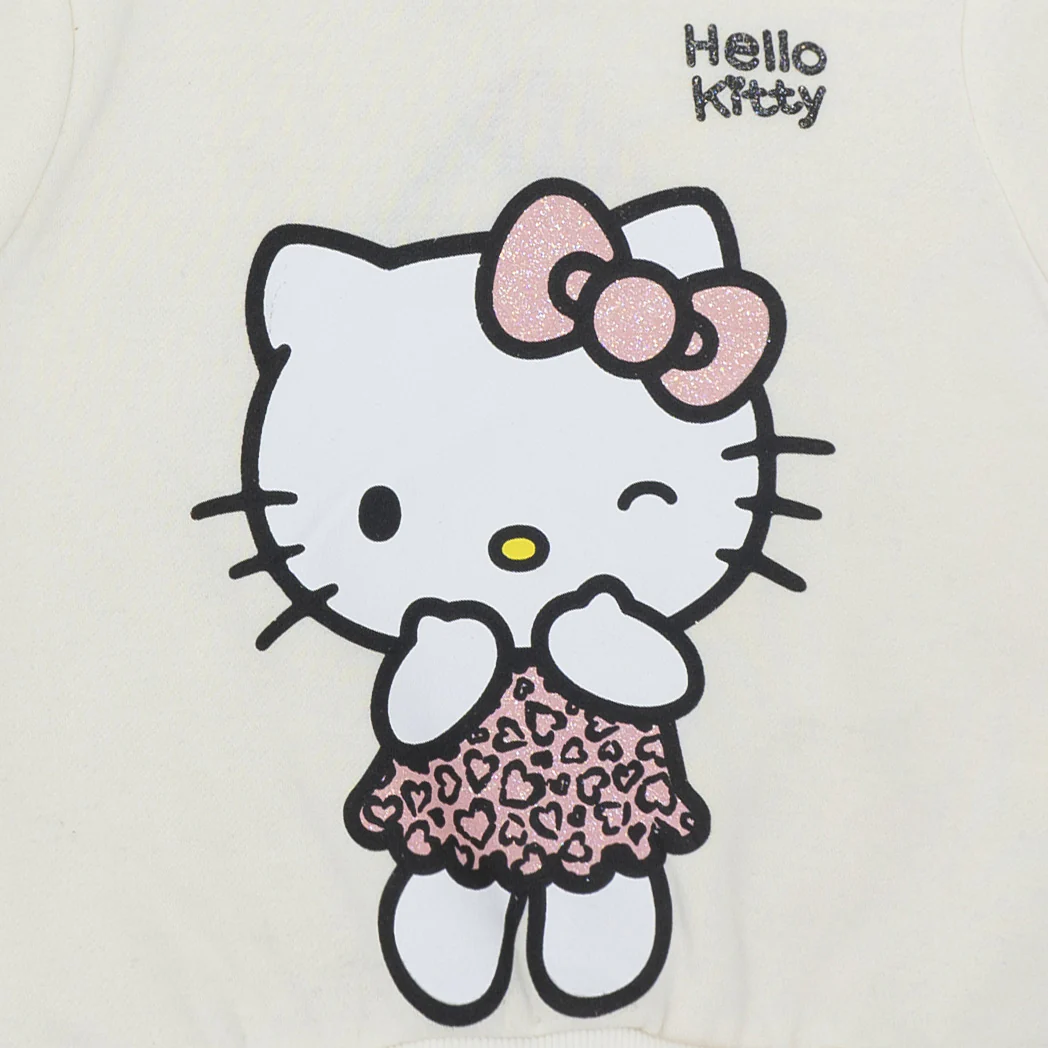 חליפת פוטר בהדפס Hello Kitty בנות - Image 4