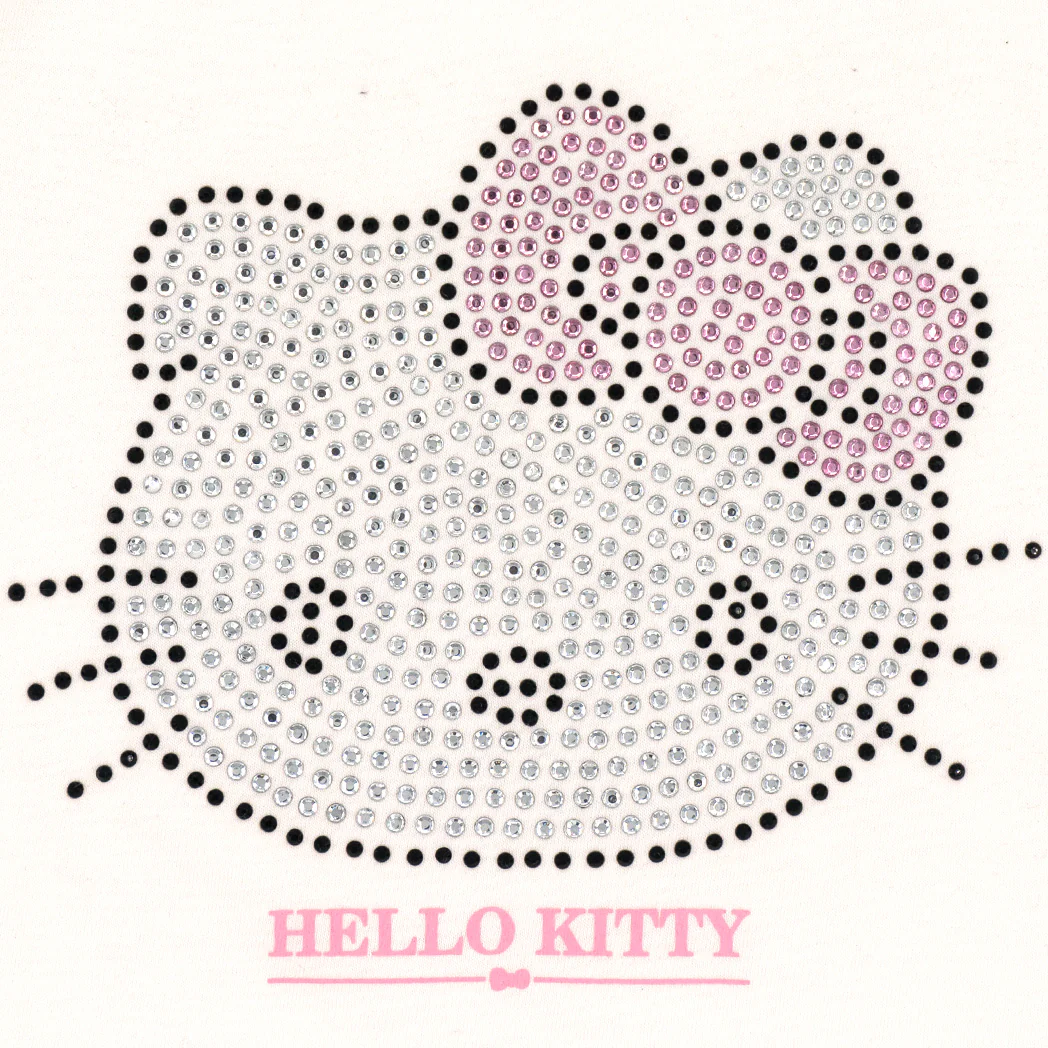 חולצת Hello Kitty עם אפליקציית ניטים - Image 2