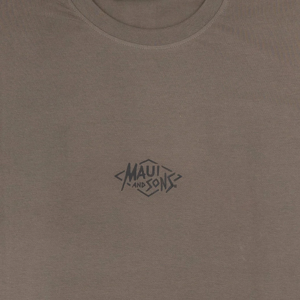 חולצת Maui & Sons מודפסת Shark Town גברים S-XXXL - Image 3